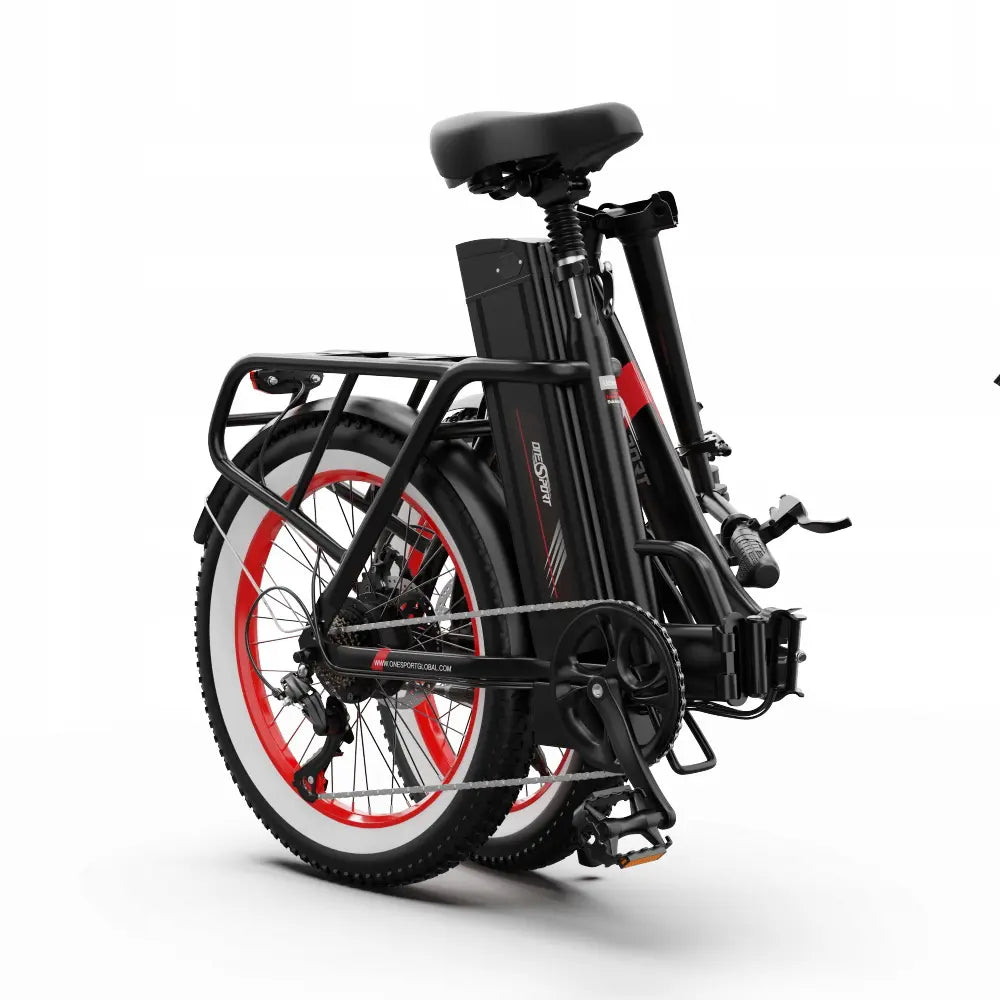 ONESPORT OT16-2 Electric Bike Folded Position