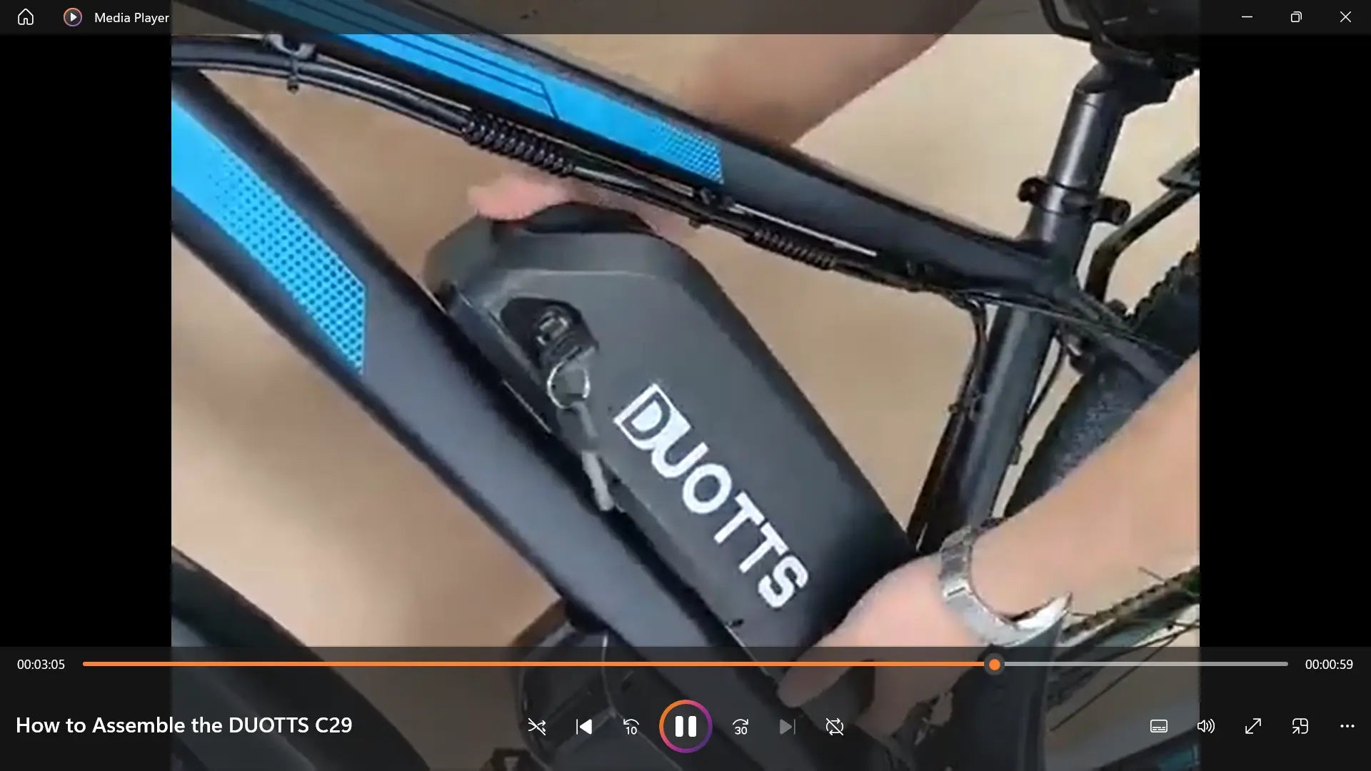 Cover Image for video about unboxing and assembling DUOTTS C29 PRO Electric Bike