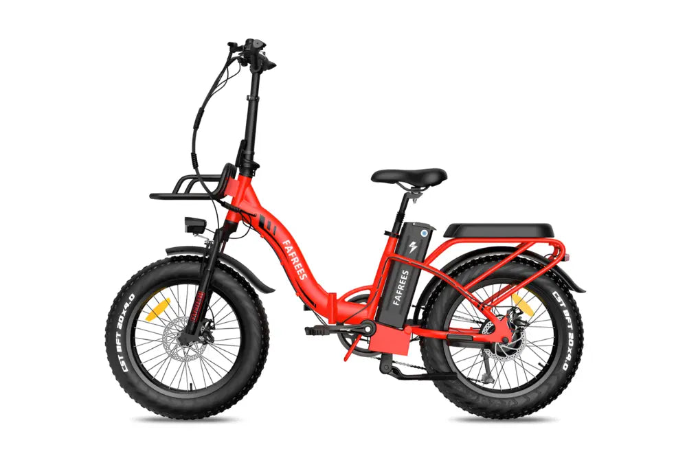 FAFREES F20 MAX Electric Bike red