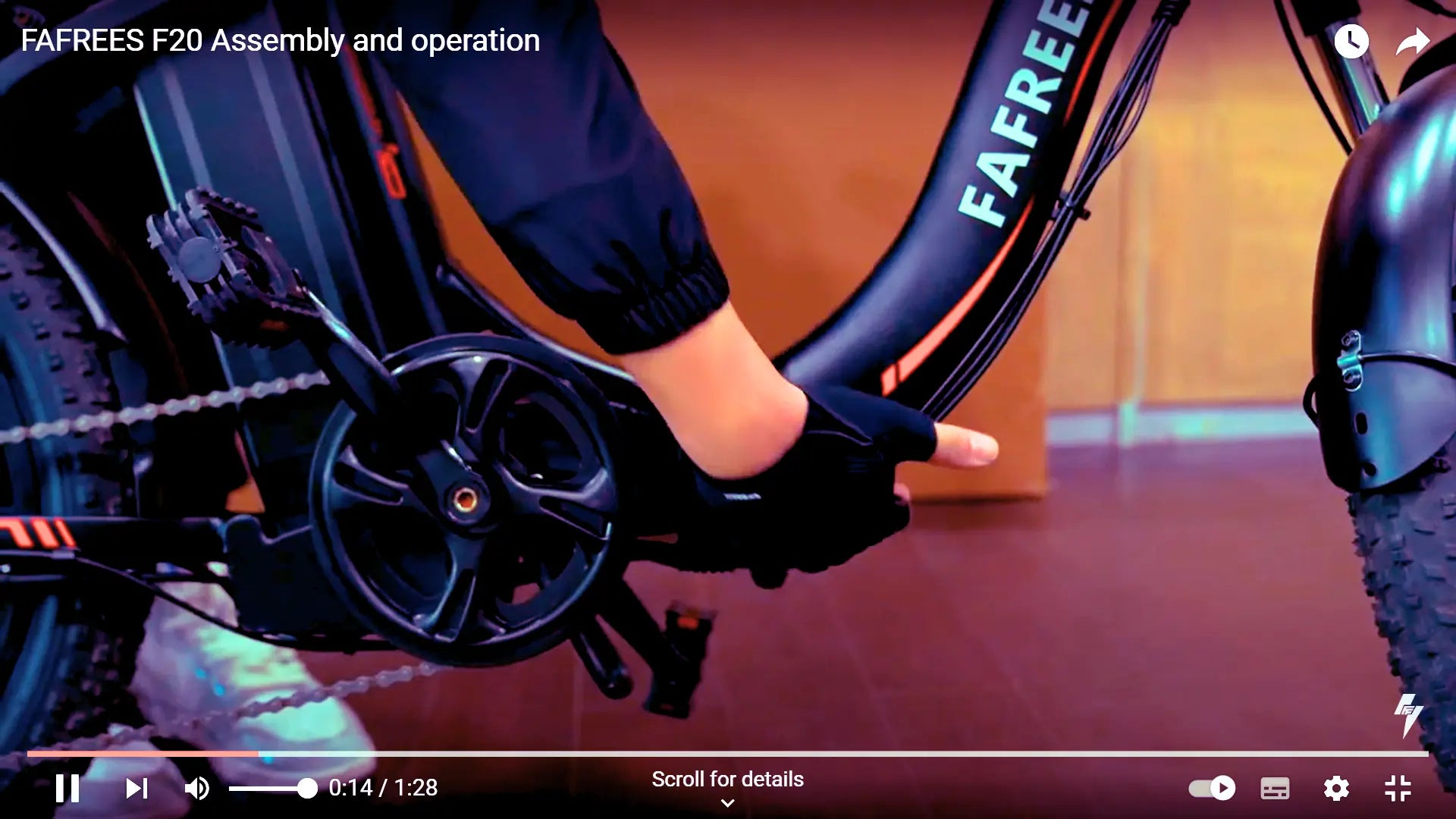 FAFREES F20 Electric bike assembly and operation video cover image