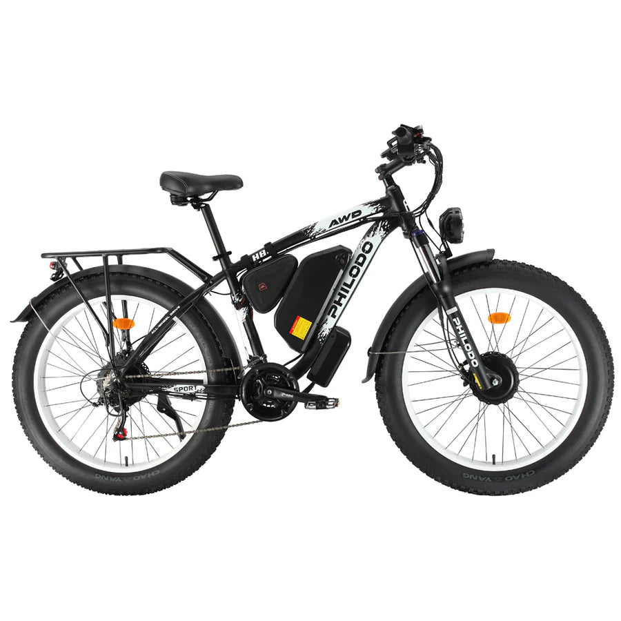 Philodo H8 Electric Bike White