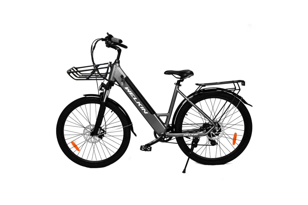 WELKIN WKEM002 City Electric Bike grey