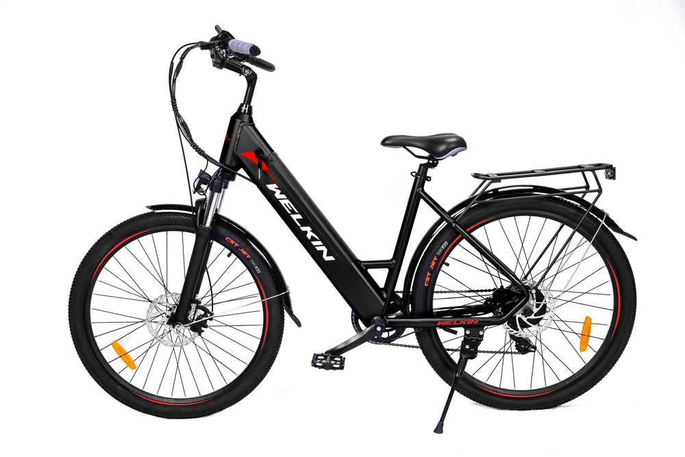 WELKIN WKEM002 City Electric Bike black